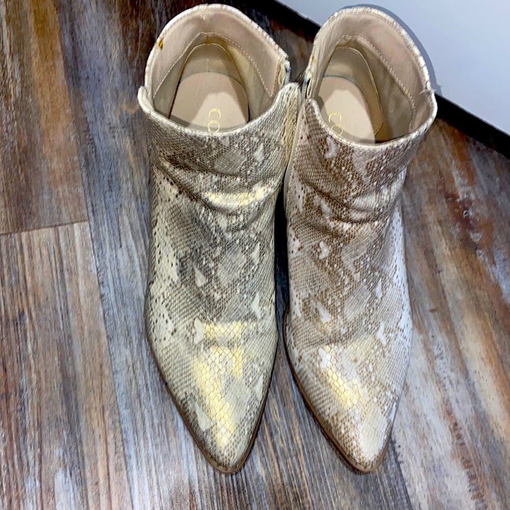 Coconuts by Matisse snake print boots